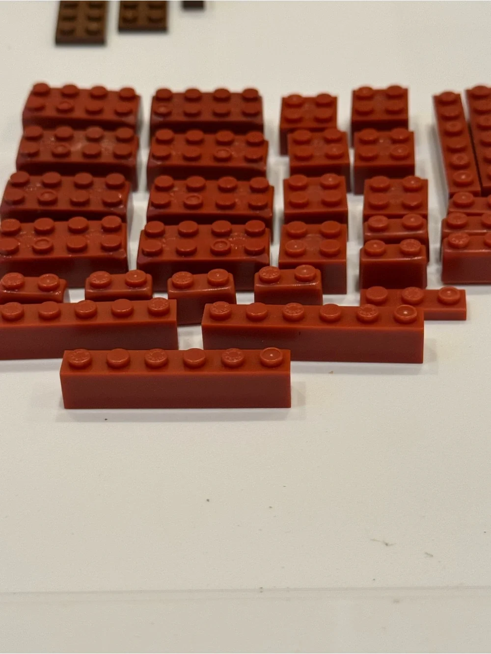 Lego brown blocks